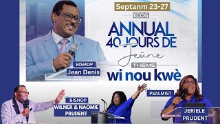 Rev Wilner Prudent amp Rev Jean Denis  40Day Revival Finale  Night 4 [upl. by Oiramel]