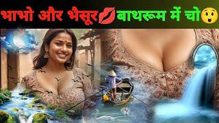 भाभो और भैसूर💋 बाथरूम में चोचला Motivational story  romantic story  sad story  hindi kahani [upl. by Naamana]