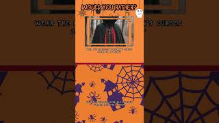 Would You Rather CHECK OUT crazypiecesofpuzzles halloween horrorstories scary games jokes [upl. by Aerdnod]