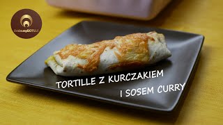 Tortille z kurczakiem i sosem curry  Kolacja  Obiad  Lidlomix Monsieur Cuisine  Thermomix [upl. by Nero]