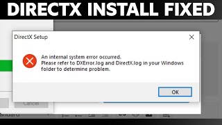 How to Fix Can’t Install DirectX in Windows 11 [upl. by Emmott348]