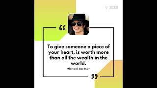 Michael Jackson most inspiring quote [upl. by Nolaj]