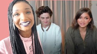 timothee chalamet and zendaya best moments REACTION [upl. by Reginald]