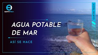 Así es cómo se obtiene agua potable del MAR ¡INCREÍBLE PROCESO [upl. by Annaegroeg491]