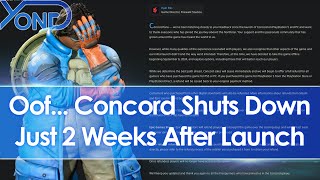 SonyPlayStation shut down Concord just 2 weeks after launch will issue mass refunds [upl. by Tselec]