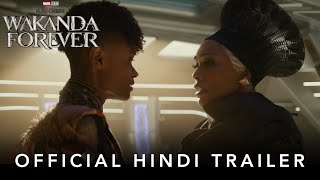 Marvel Studios’ Black Panther Wakanda Forever  Official Hindi Trailer [upl. by Notnad233]