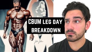 CBUM Leg Day Explained [upl. by Aaren155]