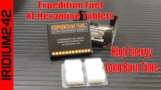 Expedition Solid Fuel XL Hexamine Tablets [upl. by Alimaj]