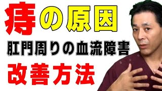 痔の原因は肛門周辺への血流障害｜２種類の改善メソッドを紹介 [upl. by Airdnaid]