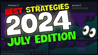 Top 5 TradingView Strategies 100 PROFIT JULY 2024 Best Buy Sell Indicator Tradingview [upl. by Aikemahs]