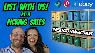 How To Manage Your Inventory  Pick Sales On Ebay Poshmark amp Mercari [upl. by Samara]