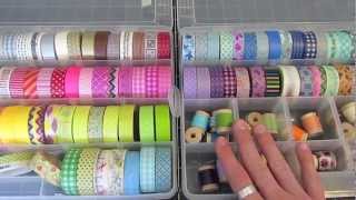 Washi Tape Storage [upl. by Nickelsen687]