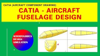 CATIA  AIRCRAFT FUSELAGE DESIGN [upl. by Anitnamaid909]