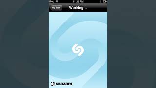 Shazam  iOS App  Version 10 The first version of Shazam  Gameplay [upl. by Ailaro]