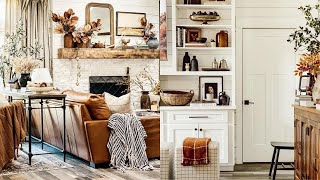 Stunning Antique Farmhouse Style Fall Home Tour [upl. by Chastity]