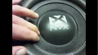 NVX Audio Vcw 10 Subwoofer [upl. by Trub]