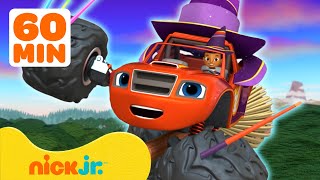 Blaze and the Monster Machines Magical Rescues amp Adventures 🐲 1 Hour  Nick Jr [upl. by Omero]