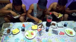 Fried Rice and Pork Ribs Eating Challenge [upl. by Enyrat]