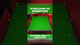 Ronnie VS Robertson In Snooker Penalties 😱 [upl. by Fredia658]