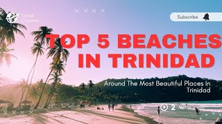 Top 5 Beaches To Visit in trinidadandtobago [upl. by Esahc]