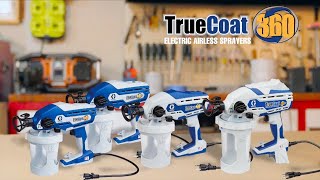 TrueCoat 360 Cordless Connect TrueAirless Paint Sprayer by Graco in action sponsored sponsorship [upl. by Deedahs153]