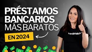 5 Préstamos Personales Bancarios con INTERESES BAJOS [upl. by Kinsler238]