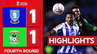 Gassama Rescues Replay  Sheffield Wednesday 11 Coventry City  Highlights Emirates FA Cup 202324 [upl. by Aleyam]