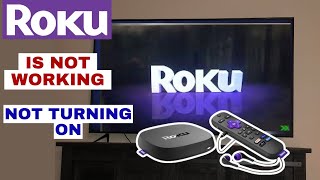 How to Fix Roku Express 4K Streaming Stick Roku Ultra Not Turning On  Troubleshooting Guide [upl. by Ahseit]