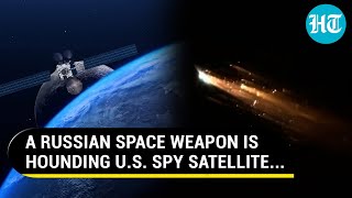 Russian Space Weapon Hounding US Spy Satellite In Orbit Around Earth Amid Nuclear Row Report [upl. by Fransisco]