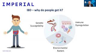 Understanding inflammatory bowel disease and how to treat it  Prof Nick Powell Part 1 of 2 [upl. by Airbas755]