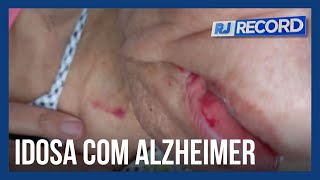 Idosa com alzheimer é agredida por técnica de enfermagem em Rio das Ostras [upl. by Ahsaele]