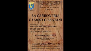 quotLa Carboneria e i moti Cilentaniquot ne parliamo con Elena Bianchini Braglia ed Ennio Apuzzo [upl. by Amalberga]