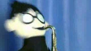 potter puppet pals harry plays the saxophone [upl. by Ferullo]