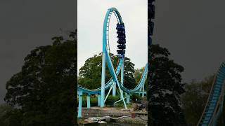 Shockwave Drayton Manor 🎢 rollercoaster draytonmanor themepark [upl. by Melodee]