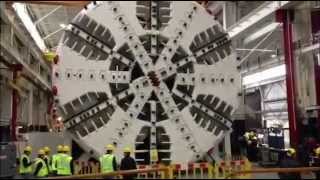 How It Works Evergreen Line Tunnel Boring Machine [upl. by Rogozen]