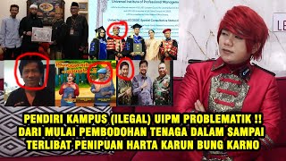 FIX KAMPUS TIDAK TERDAFTAR ‼️ KEJANGGALAN UIPM RAFFI AHMAD HINGGA PENIPUAN HARTA BUNG KARNO [upl. by Tenaej175]