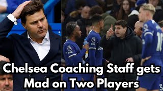 Mauricio Pochettino gets very angry with two Chelsea players [upl. by Penni]