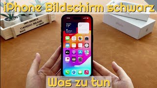 Tutorial 2024 iPhone Bildschirm schwarz aber funktioniert was zu tun [upl. by Latsirk843]