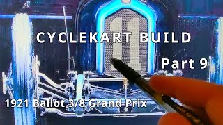 Cyclekart Build  Part 9  California updates Body hoops Steering and Tires Updates [upl. by Buddie104]