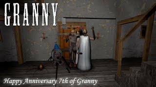 Happy Anniversary 7th of Granny 2411  Granny Recaptured V1153 PC Celebration [upl. by Niowtna]