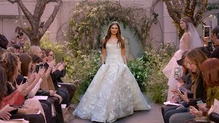 Monique Lhuillier Bridal Couture 2017 [upl. by Meirrak]