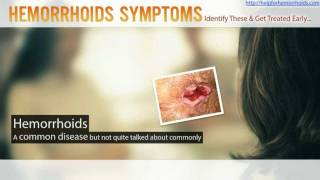 Hemorrhoids Symptoms  Identify these amp get treated early [upl. by Nitza]