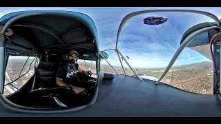 Taylorcraft  360° Flight from Chandler to Falcon [upl. by Orten]