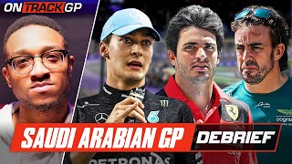 Max Unreal Alonso Loses Podium amp Sainz Flops  Saudi Arabia Debrief [upl. by Gotcher]