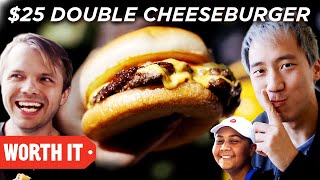 7 Double Cheeseburger Vs 25 Double Cheeseburger [upl. by Naret]