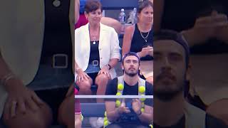 🤣Quand le public de lUS Open nous régale shorts tennis [upl. by Davida]