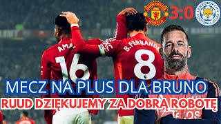 Manchester United pokonuje Leicester City Ruud van Nistelrooy kończy przygodę z przytupem  171 [upl. by Rahs]