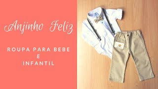 Roupa Social para Bebê e Infantil  Loja da Fábrica  Anjinho Feliz [upl. by Theda]