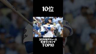 2024年 ドジャース年俸ランキングTOP10 shorts [upl. by Coreen]