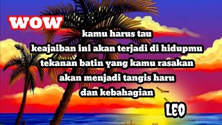 🌟Leo🌟wowkamu harus taukeajaiban ini akan terjadi dihidupmu [upl. by Evangelia]